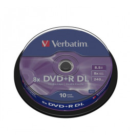 Verbatim 10 DVD+R DL 8x