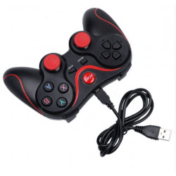 Manette avec Support pour Smartphone PC USB Bluetooth Jeux Video Joystick Precision Universel