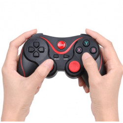 Manette avec Support pour Smartphone PC USB Bluetooth Jeux Video Joystick Precision Universel