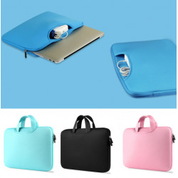 Pochette avec poignée 13" pour Mac PC Housse Protection Sacoche Ordinateur Portable Tablette 13 Pouces