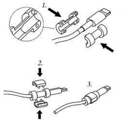 Protège Cable pour Cable Chargeur Iphone Anti-casse Universel