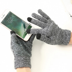 Pack Hiver pour Smartphone (Gants Tactiles + Bonnet Bluetooth avec Ecouteurs Intégrés)