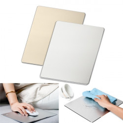 Tapis de Souris Aluminium pour PC & MAC Antidérapant Mince Design Bureau