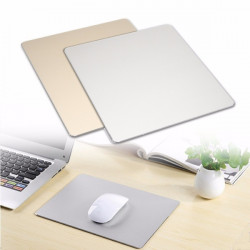 Tapis de Souris Aluminium pour PC & MAC Antidérapant Mince Design Bureau