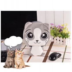 Tapis de Souris Chauffant USB pour PC & MAC Chat Hiver Bureau Chauffe-Main