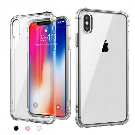 Coque Silicone Anti-Chocs IPHONE X APPLE Transparente Protection Gel Souple