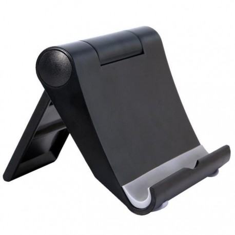 Support Bureau pour Smartphone & Tablette Téléphone Universel Pliable Noir