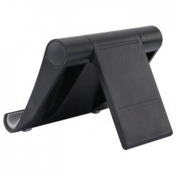 Support Bureau pour Smartphone & Tablette Téléphone Universel Pliable Noir