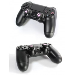 Protege Joysticks Patte de Chat x2 pourManette PS4 Playstation Silicone Grip Accroche Lot de 2