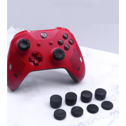 Pack de Protege Joysticks x8 pour Manette Xbox 360 Silicone Grip Accroche Lot de 8 (NOIR)