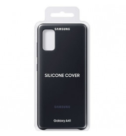 Coque en silicone A41 noir